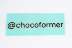 example @chocoformer made with our CHOCOFORMER-App