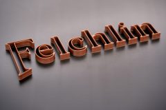 Felchlin-Logo made of Maracaibo Clasificado 65%